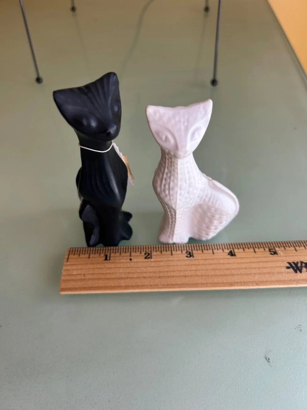 Jonathan Adler Black and White Cat Salt and Pepper set